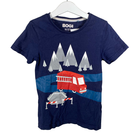 Unisex Bogi - T-shirt, size 116 - 122 - Blue ()