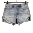 Unisex Good American - Denim shorts, size W28 - Blue ()