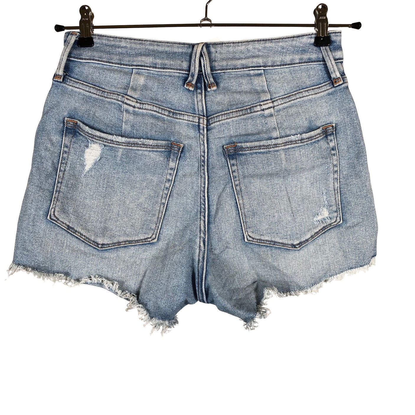 Unisex Good American - Denim shorts, size W28 - Blue (2)