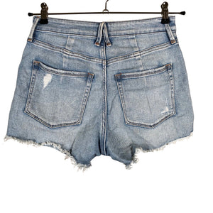 Unisex Good American - Denim shorts, size W28 - Blue (2)
