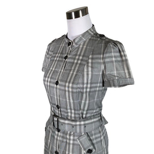 Unisex Burberry Brit - Dress, size 36 - Gray (3)