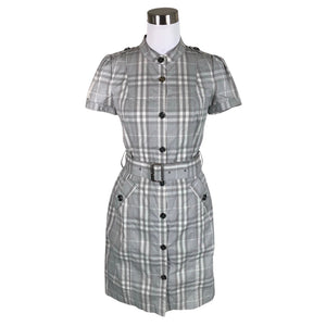 Unisex Burberry Brit - Dress, size 36 - Gray (1)