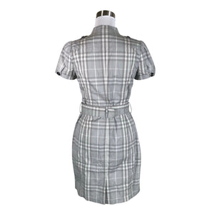 Unisex Burberry Brit - Dress, size 36 - Gray (2)