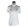 Unisex Under Armour - Sports shirt, short sleeve, size 38 - White ()