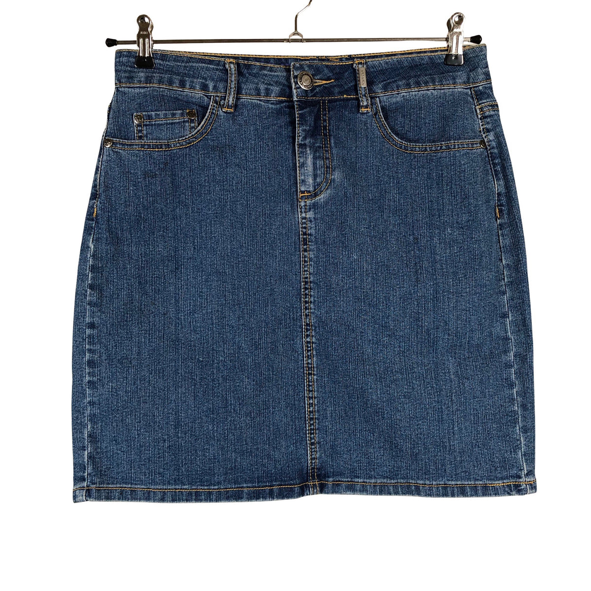 Unisex Naf Naf - Denim skirt, size 38 - Blue (1)