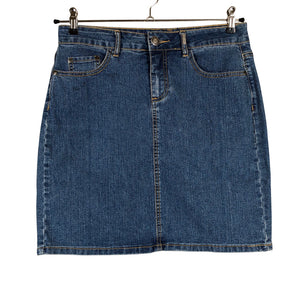 Unisex Naf Naf - Denim skirt, size 38 - Blue (1)