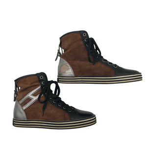 Unisex Hogan - Casual sneakers, size 36 - Brown (1)