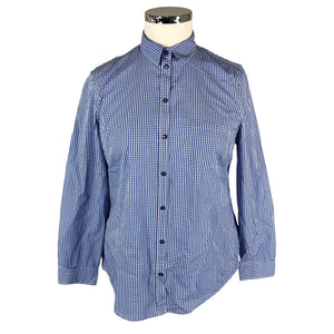 Unisex Peter Hahn - Collared shirt, size 42 - Blue (1)