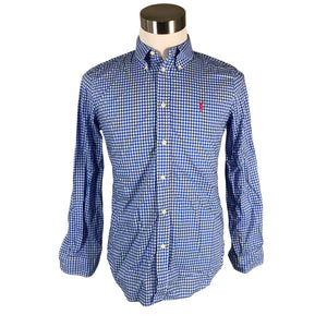 Unisex Polo Ralph Lauren - Collared shirt, size S - Blue (1)