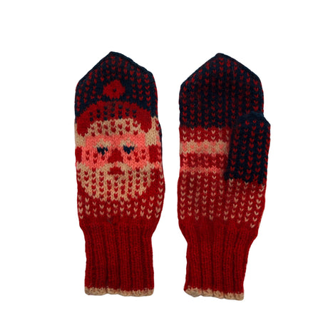 Unisex Handmade - Mittens, size 3 - 4 vuotta - Red ()