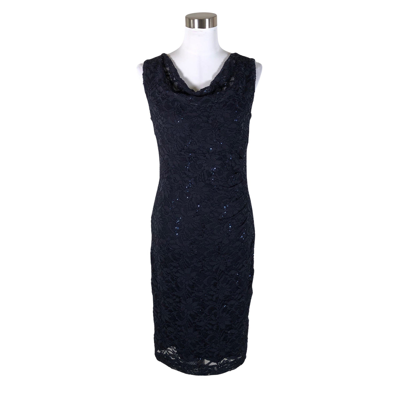 Unisex Chi Chi London - Party dress, size 38 - Blue (1)