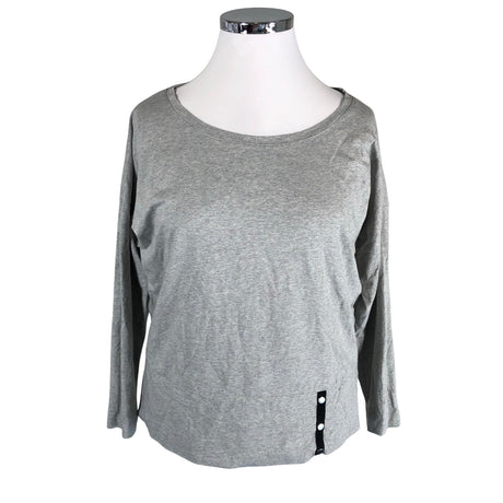 Unisex NOSH - Tricot shirt, size 46 - Gray ()