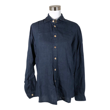 Unisex Bypias - Collared shirt, size 38 - Blue ()