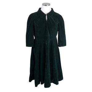 Unisex Hearts & Roses - Dress, size 46 - Green (1)