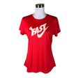 Unisex Nike - Sports shirt, short sleeve, size 40 - Red ()