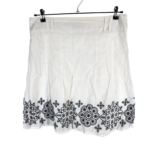 Unisex Esprit - Fabric skirt, size 40 - White (1)