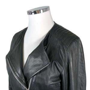 Unisex Mos Mosh - Leather jacket, size 42 - Black (3)