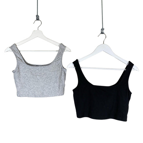 Unisex Even&Odd - Tricot tank top, size 38 - Black ()
