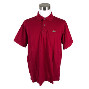 Unisex Lacoste - Polo shirt, size XXXL - Wine red (1)