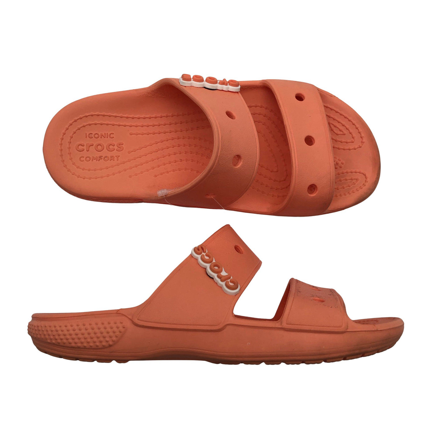 Unisex Crocs - Sandals, size 37 - Orange (1)