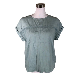 Unisex Esprit - Short-sleeved blouse, size 34 - Light blue (1)
