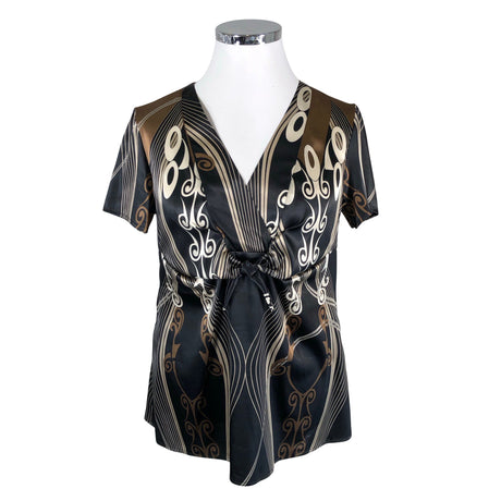 Unisex Voglia - Short-sleeved blouse, size 42 - Brown ()