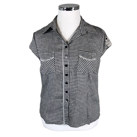 Unisex Voglia - Short-sleeved blouse, size 42 - Black ()