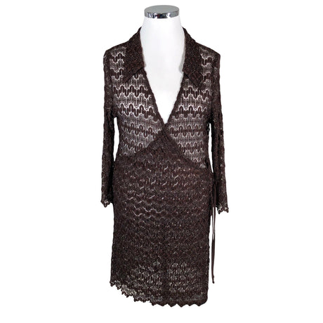 Unisex Voglia - Cardigan, size 44 - Brown ()