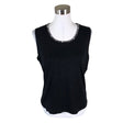 Unisex Gerry Weber - Tricot tank top, size 40 - Black ()