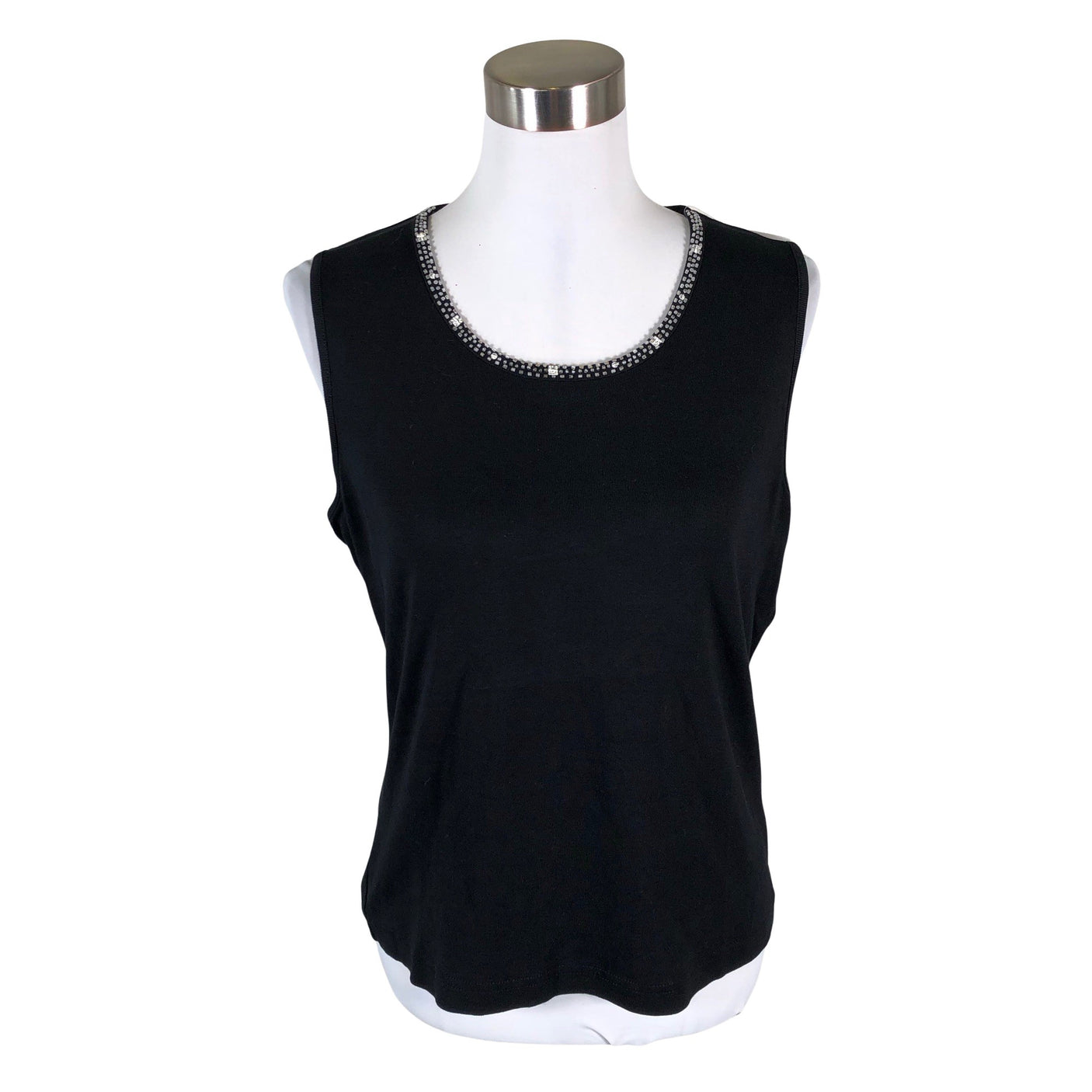 Unisex Gerry Weber - Tricot tank top, size 40 - Black (1)