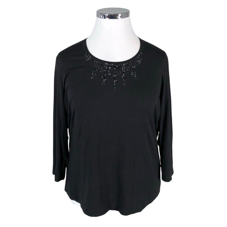 Unisex Gerry Weber - Tricot shirt, size 44 - Black ()