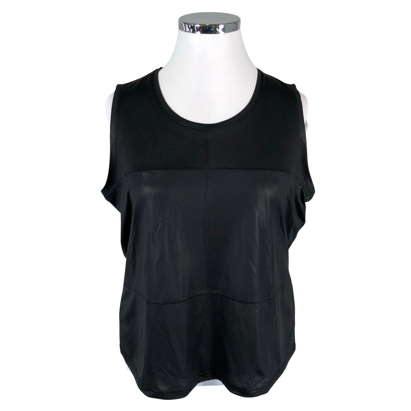 Unisex Betty Barclay - Tricot tank top, size 44 - Black (1)