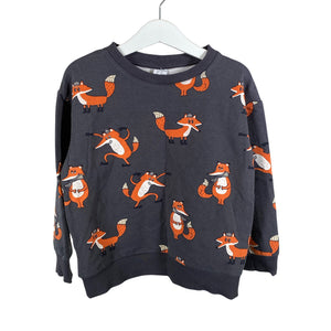 Unisex Lindex - Sweatshirt, size 116 - 122 - Gray (1)