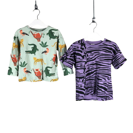 Unisex Lindex - Tricot shirt, size 104 - 110 - Green ()