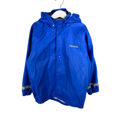 Unisex Didriksons - Rain jacket, size 116 - 122 - Blue ()