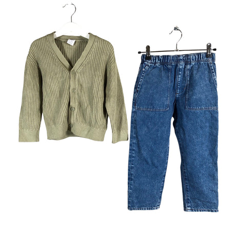 Unisex Arket - Jeans, size 110 - 116 - Green ()