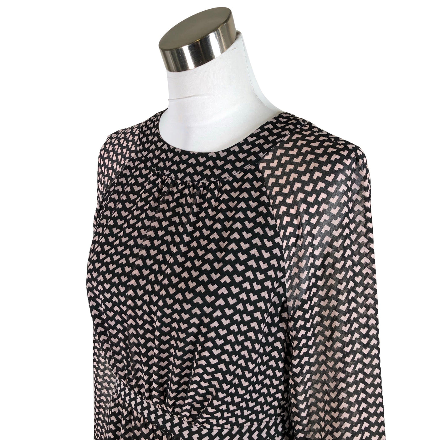 Unisex Boden - Schiffon dress, size 36 - Light pink (3)