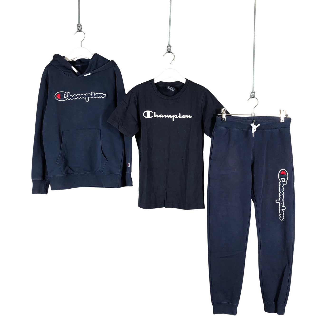 Unisex Champion - Sweatshirt and pants set, size 134 - 140 - Blue (1)