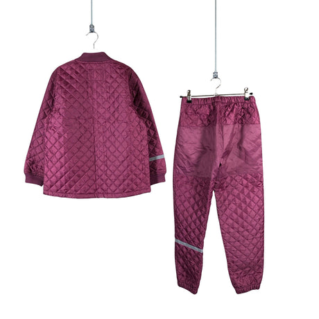 Unisex Zig Zag - Quilted jacket, size 128 - 134 - Violet (2)