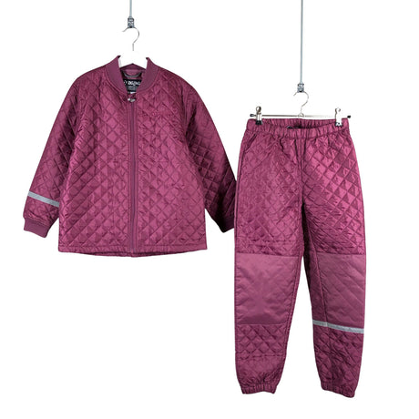Unisex Zig Zag - Quilted jacket, size 128 - 134 - Violet ()