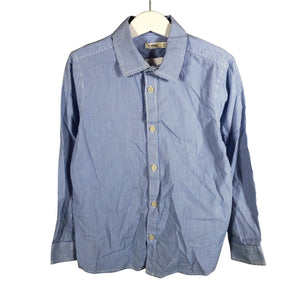 Unisex Sfera - Collared shirt, size 116 - 122 - Light blue (1)