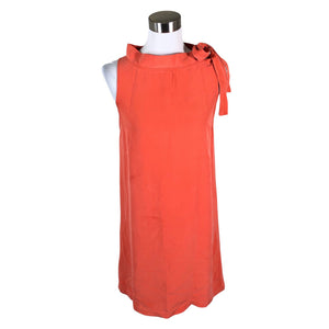Unisex Tara Jarmon - Schiffon dress, size 40 - Orange (1)