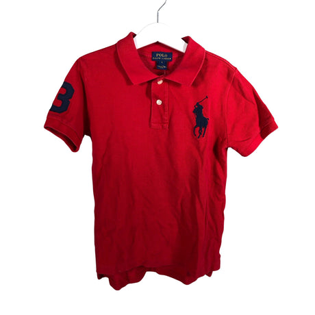 Unisex Polo Ralph Lauren - Polo shirt, size 110 - 116 - Red ()