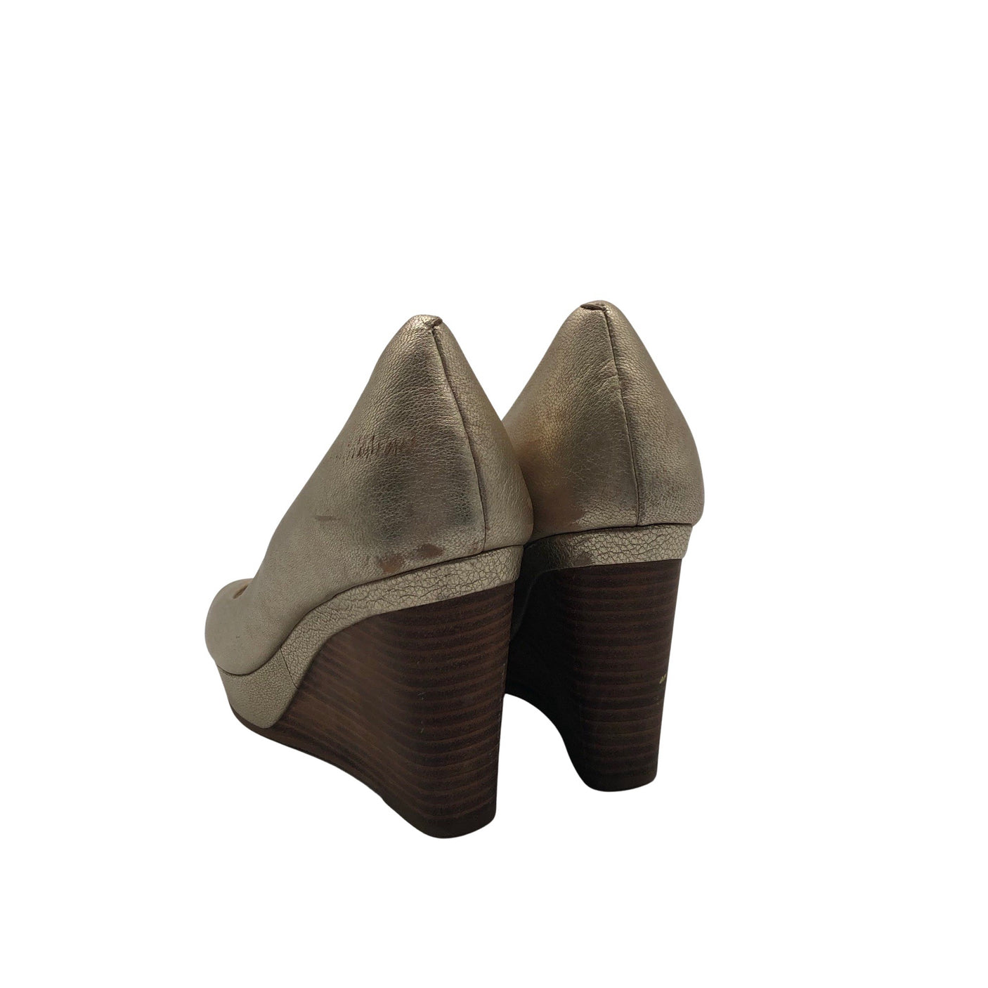 Unisex Cole Haan - Wedge sandals, size 38 - Gold (2)