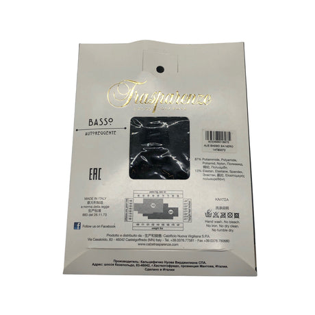 Unisex Trasparenze - Socks, size 38 - Black (2)