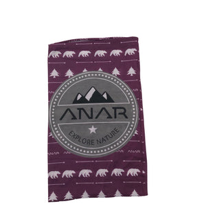 Unisex Anar - Circle scarf, size Mini - Violet (1)