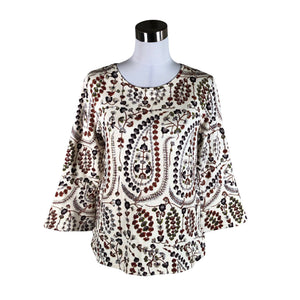 Unisex Monica Braghini - Sweatshirt, size 38 - Natural white (1)