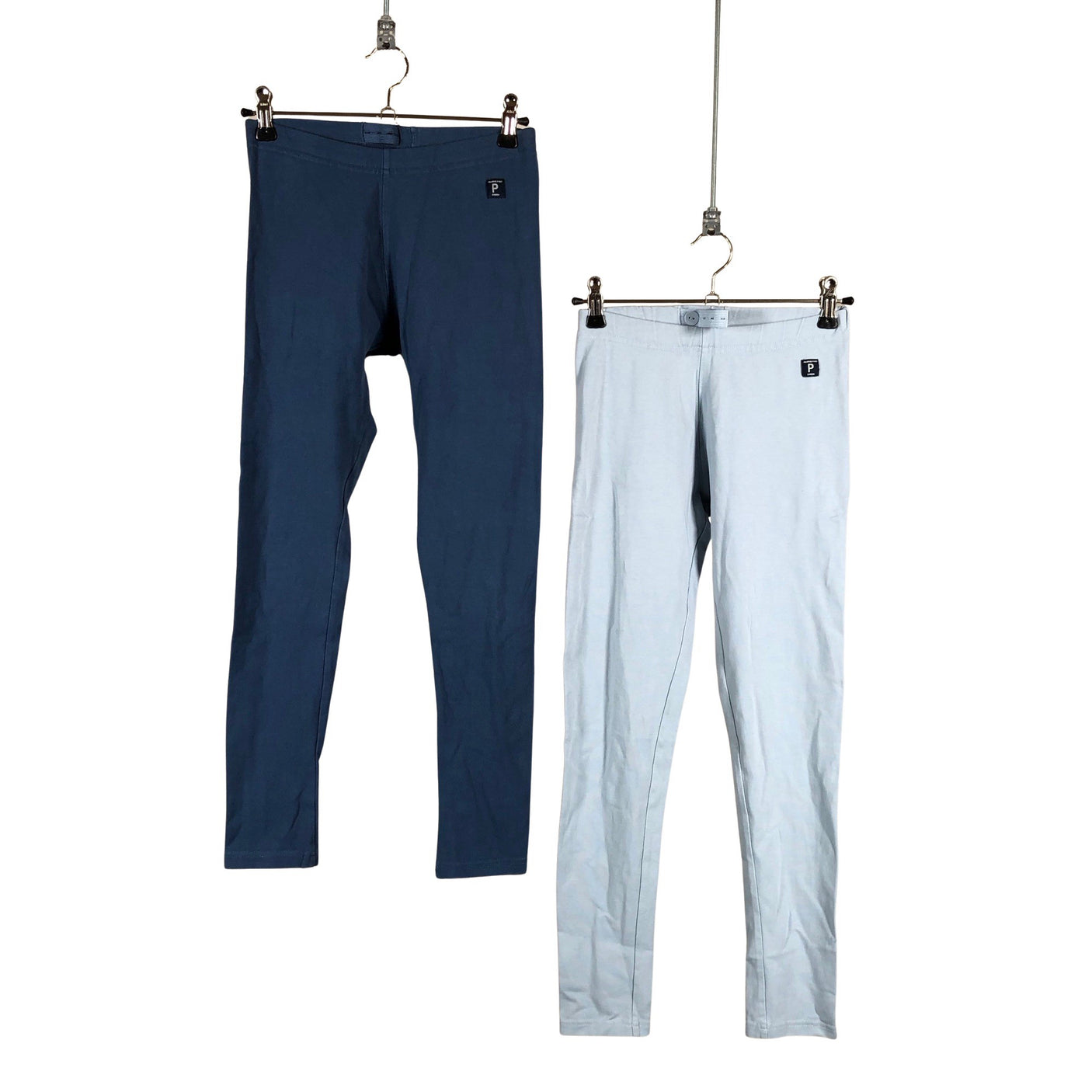 Unisex Polarn O. Pyret - Leggings, size 146 - 152 - Blue (1)