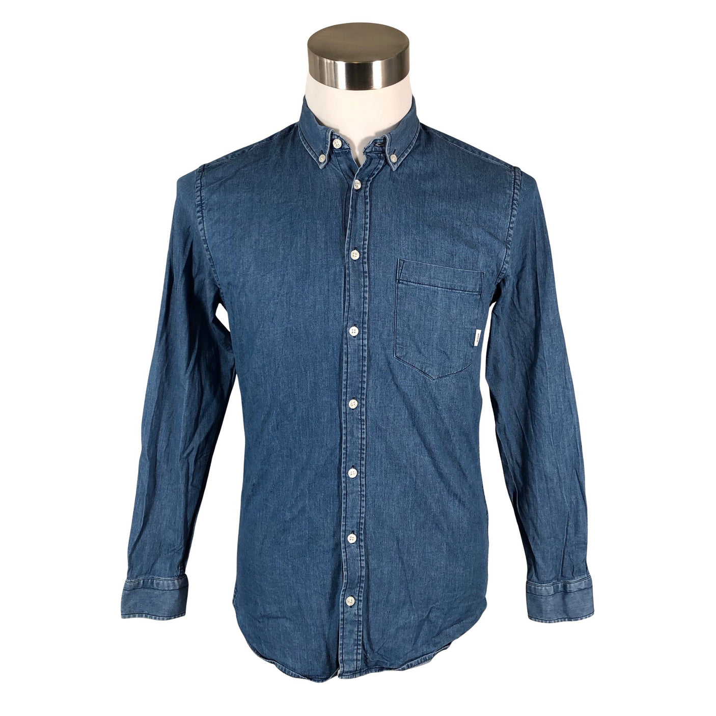 Unisex Makia - Denim shirt, size S - Blue (1)