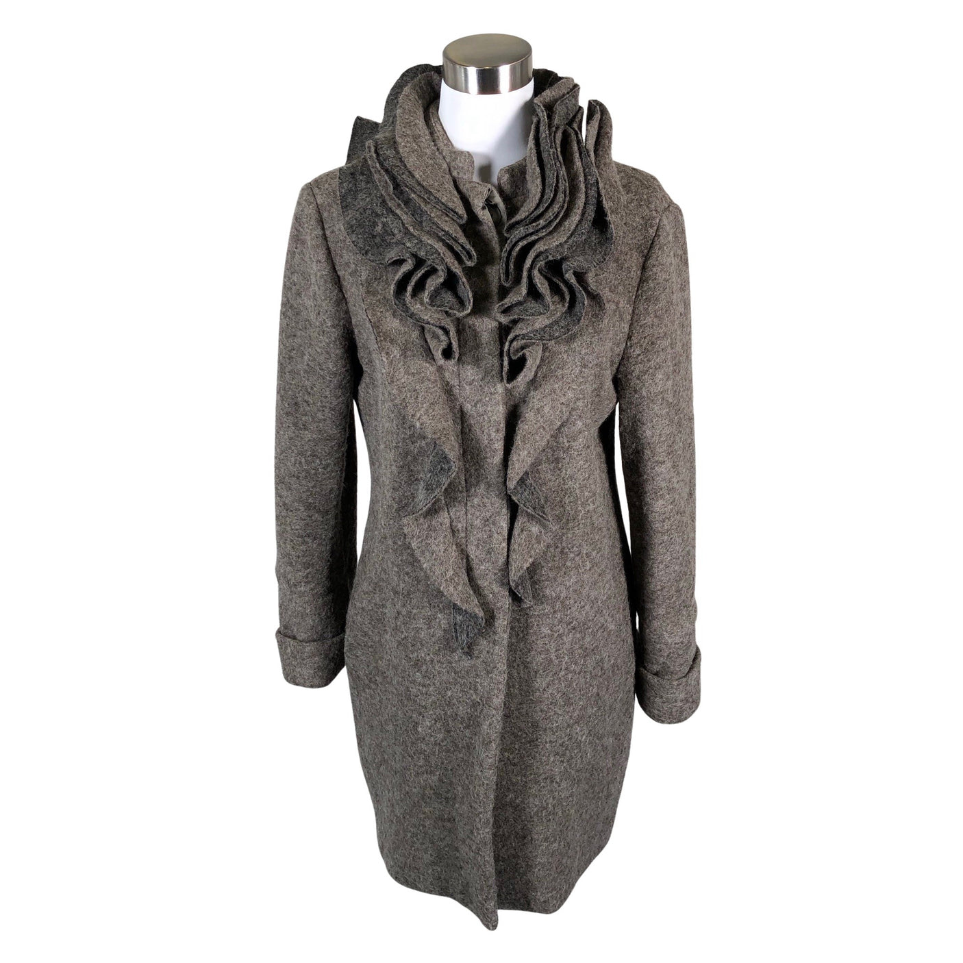 Unisex Le Streghe - Wool coat, size 40 - Gray (1)